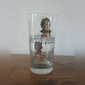 Musical Glass Schebert & Chopin | Collectible
